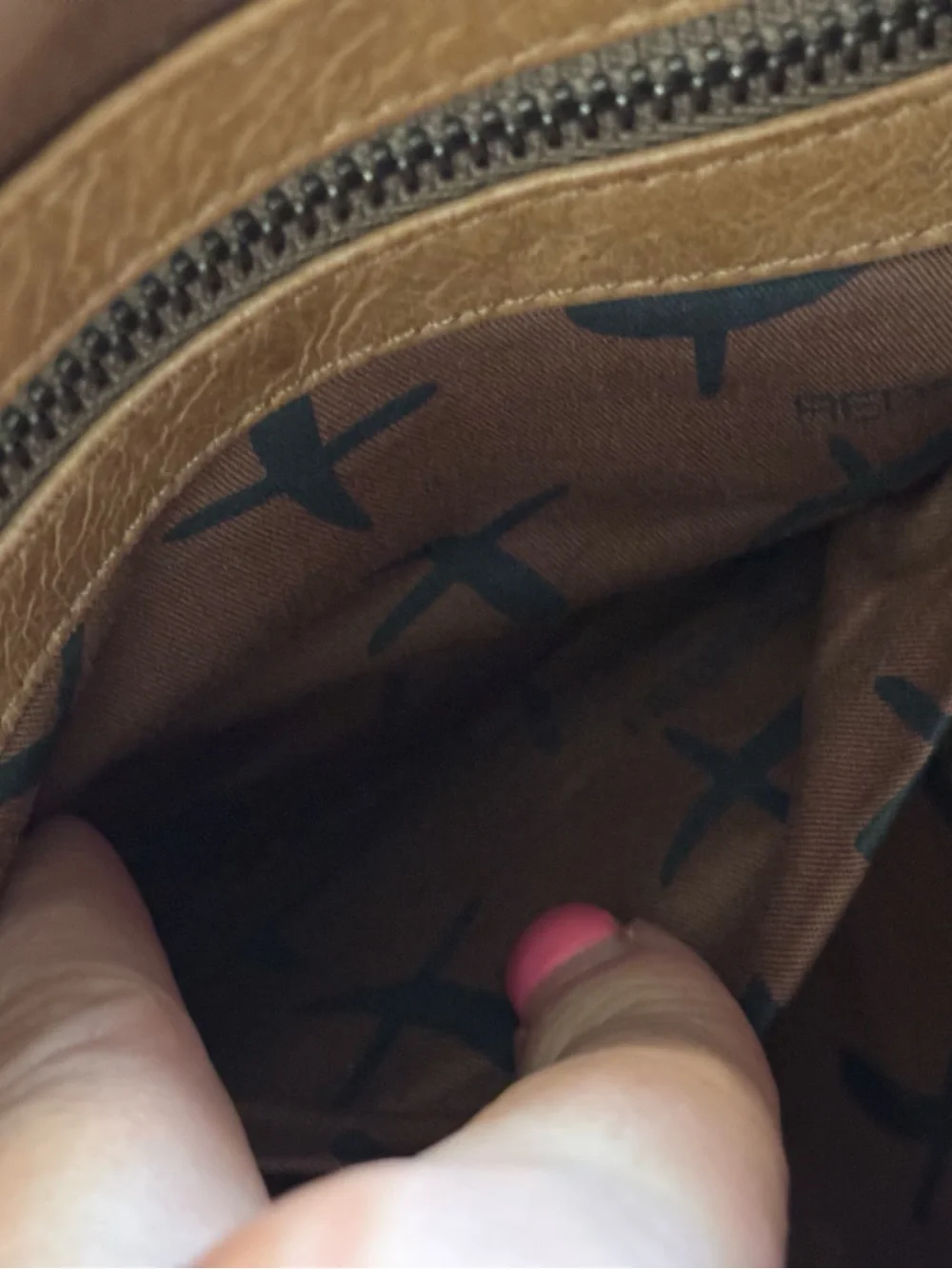 REBECCA MINKOFF Cupid Satchel Leather bag